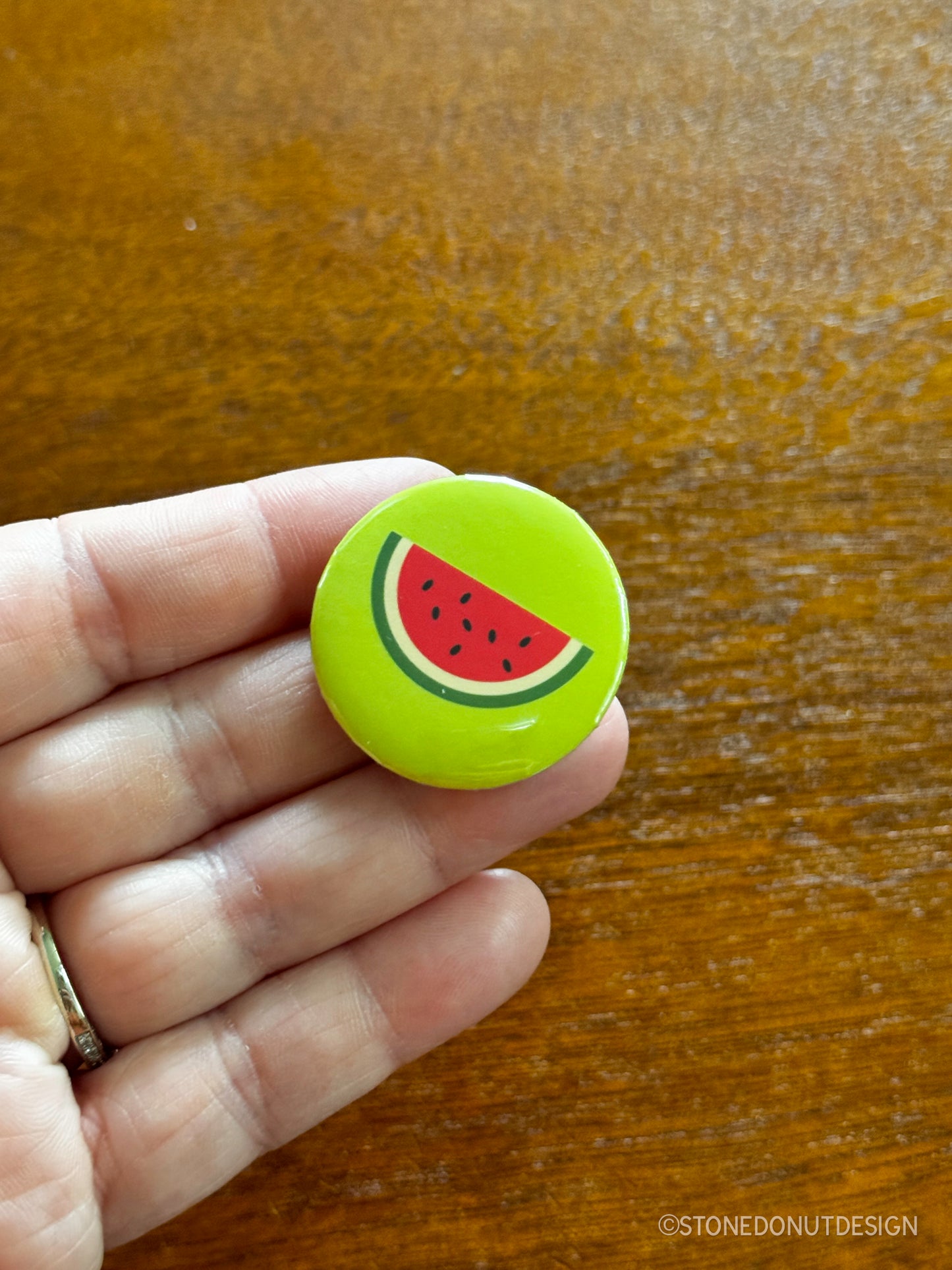 Palestine Watermelon Pinback Buttons